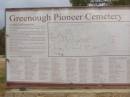 
Greenough Pioneer Cemetery, WA
