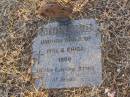 
unborn child of Phil & Erica MUELLER,
1996;
Greenwood St Pauls Lutheran cemetery, Rosalie Shire
