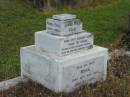 
James Fred COLE
13 Aug 1923
aged 75

wife
Rosa
12 Oct 1937
aged 80

Fred Cole
1887 to 1984

Lassie COLE
1887 to 1958

Dorothy Cole
1888 to 1963

St Matthews (Anglican) Grovely, Brisbane

