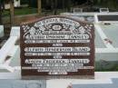 
Arthur Osborne TANSLEY
31 Dec 1958
43 yrs

Alfred Henderson BLAND
13 Feb 1981
84 yrs

Joseph Frederick TANSLEY
b: 26 Dec 1912
d: 12 Jan 2002

(erected by Joe, Marcie, Allan, Allison, Jaclyn)

St Matthews (Anglican) Grovely, Brisbane
