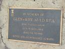 
Glen-Roy Auld REA
11 Mar 1963, aged 62
Haigslea Lawn Cemetery, Ipswich
