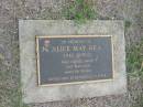 
Alice May REA (nee Bowd)
31 May 1988, aged 86
Haigslea Lawn Cemetery, Ipswich
