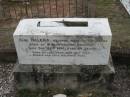 
Reinhard VOGEL
4 Nov 1898, aged 66
Also wife 
Helena
25 Sep 1910, aged 84
Haigslea Lawn Cemetery, Ipswich
