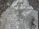 
Katharine SCHUBEL
b: 14 Jan 1863, d: 26 Feb 1901
Carl SCHUBEL
b: 12 Jul1851, d: 1 Feb 1906
Haigslea Lawn Cemetery, Ipswich
