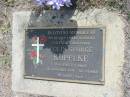 
Colin George KOPELKE
23 Jan 1996, aged 66
Haigslea Lawn Cemetery, Ipswich
