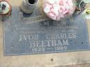 
Ivor Charles BEETHAM
b: 1929, d: 1999
Haigslea Lawn Cemetery, Ipswich
