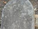 
Mary Ottoline Ida Groebon
died Mar ? 188?
aged 5? Mon
Haigslea Lawn Cemetery, Ipswich
