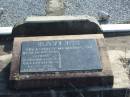 
Valentine J BAYLISS (Val)
d: 14 Feb 1983, aged 66

Harrisville Cemetery - Scenic Rim Regional Council
