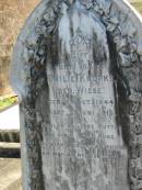 
Emilie KNOPKE, nee WIESE, born 25 Oct 1844 died 2 June 1916;
St Pauls Lutheran Cemetery, Hatton Vale, Laidley Shire

