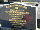 
Edward F. SCHIMKE, died 11 March 1962 aged 66 years, husband;
Elsie SCHIMKE, died 1 June 1997 aged 92 years, wife;
St Pauls Lutheran Cemetery, Hatton Vale, Laidley Shire
