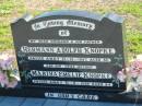 
Hermann Adolph KNOPKE, died 21-12-1983 aged 86, husband father;
Martha Emilie KNOPKE, died 31-8-1986 aged 84, mother;
St Pauls Lutheran Cemetery, Hatton Vale, Laidley Shire
