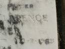 
George Clarence SALTER,
father,
16-2-1911 - 16-7-1965;
Howard cemetery, City of Hervey Bay

