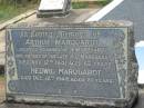 
Arthur MARQUARDT,
husband of H. MARQUARDT,
father of late A.O. MARQUARDT,
died 12 Nov 1941 aged 62 years;
Hedwig MARQUARDT,
died 12 Dec 1948 aged 81 years;
Howard cemetery, City of Hervey Bay

