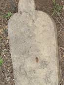 
Hier
Ruim
   B
                  M
He
      d
Hoya Lutheran Cemetery, Boonah Shire


