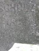 
Carl Wilhelm SCHULZ
geb:  10 Feb 1852?
gest: 10 Nov 1891?
Hoya Lutheran Cemetery, Boonah Shire

