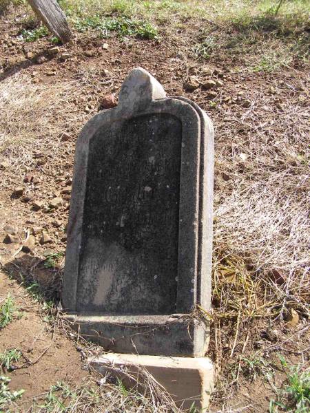 Fried  |   Gdaler  | 2 Nov 1885  | Hoya Lutheran Cemetery, Boonah Shire  |   | 