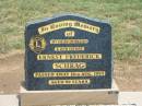 
Ernest Frederick SCHRAG,
husband father,
died 18 Aug 1994 aged 69 years;
Jandowae Cemetery, Wambo Shire
