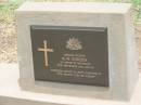
R.W. DOWDEN,
died 29 Sept 1987 aged 63 years;
Jandowae Cemetery, Wambo Shire
