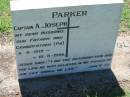 
A. Joseph PARKER,
husband father grandfather,
4-8-1919 - 18-8-1986;
Kalbar General Cemetery, Boonah Shire
