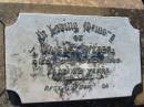 
August WEBER,
died 9 Dec 1922 aged 82 years;
Kalbar General Cemetery, Boonah Shire

