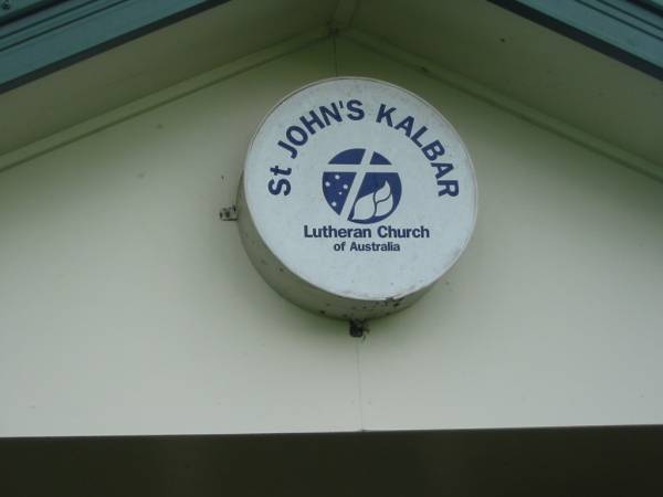 St John's Lutheran Church Cemetery, Kalbar, Boonah Shire  |   | 