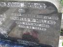 
Charles W. MILLERS, husband father,
died 24 May 1960 aged 58 years;
Kandanga Cemetery, Cooloola Shire
