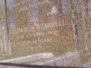 
David Joseph OFARRELL,
died 12 Aug 1934 aged 83 years;
Elizabeth OFARRELL,
died 6 Apr 1939 aged 80 years;
Kandanga Cemetery, Cooloola Shire
