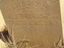 
Thomas Smyth HOLYOAKE, d: Dec 20, 1872, aged 31
Cemetery at Kanyaka Homestead,north of Quorn,
South Australia
