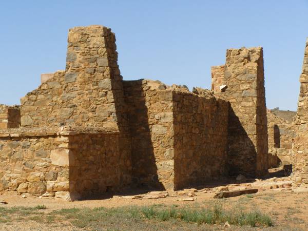 Kanyaka Homestead,  | another ruin north of Quorn,  | South Australia  | 