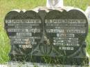 
Frederick Henry PALMER,
father father-in-law grandfather,
accidentally killed 9 May 1968 aged 55 years;
Pearl Margaret PALMER,
mother mother-in-law grandmother,
died 30 Nov 1969 aged 49 years;
Kilkivan cemetery, Kilkivan Shire
