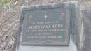 
James (Jim) WEBB
d: 8 Mar 2004 aged 83

Kilkivan cemetery, Kilkivan Shire
