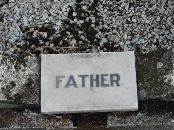 Arthur John Augustus ROBERTS,  | father,  | died 5 July 1941 aged 55 years;  | Killarney cemetery, Warwick Shire  | 