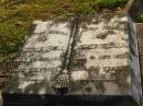 
George BULL,
died 26 Dec 1914 aged 52 years;
Catherine BULL,
died 9 Oct 1918 aged 54 years;
Ivy BULL,
died 10 Aug 1917 aged 20 years;
Killarney cemetery, Warwick Shire
