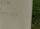 
J.V. NELSON,
died 9 Sept 1940 aged 20 years;
Killarney cemetery, Warwick Shire
