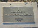 
Norman David MCARTHUR,
died 18 Oct 1999 aged 81 years;
Killarney cemetery, Warwick Shire
