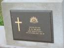 
G.E. WILKIN,
died 9 ct 2003 aged 86 years;
Killarney cemetery, Warwick Shire
