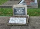 
Norah Annie MINNAGE,
aunt,
born 15 March 1899,
died 19 Dec 1987;
parents;
Jessie Cowan MINNAGE,
died 1 Jan 1940 aged 73 years;
John William MINNAGE,
died 4 Aug 1931 aged 75 years;
Killarney cemetery, Warwick Shire
