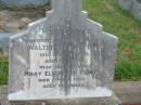 
Walter Meath FLINT,
husband father,
died 28 Jan 1949 aged 63 years;
Mary Elizabeth FLINT,
mother,
died 2 Feb 1960 aged 68 years;
Killarney cemetery, Warwick Shire
