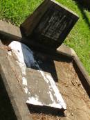 
David HALL,
father,
died Strathpine 6 Dec 1898 aged 70 years;
Richard HALL,
brother,
died 1946;
Lawnton cemetery, Pine Rivers Shire
