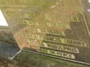 
Francis James BREWER,
died 4 Dec 1968 aged 82 years;
Roderick Francis (Danny) James Rudolphus;
Lawnton cemetery, Pine Rivers Shire
