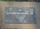 
Harri H. KUENNE,
died 7 March 1987 aged 60 years;
Lawnton cemetery, Pine Rivers Shire
