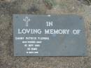 
Danny Patrick FLEMING,
died 1 Sept 1990 aged 45 years;
Lawnton cemetery, Pine Rivers Shire
