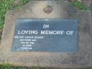 
Walter Edgar BOWER,
died 18 Dec 1988 aged 64 years;
Lawnton cemetery, Pine Rivers Shire
