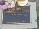 
Jonathan George PURNELL,
21 Nov 1940 - 21 Dec 1986;
Scott Michael PURNELL,
4 June 1974 - 8 May 2003;
Lawnton cemetery, Pine Rivers Shire

