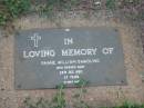 
Shane William SWADLING,
died 28 Dec 1982 aged 23 years;
Lawnton cemetery, Pine Rivers Shire
