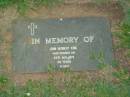
John Herbert KING,
died 25 Aug 1974 aged 58 years;
Lawnton cemetery, Pine Rivers Shire

