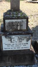 
Alice FOGARTY
d: 18 Jun 1931 aged 87

Michael FOGARTY
d: 14 May 1914 aged 79

Leyburn Cemetery

