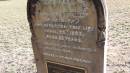 
Elizabeth Jane KIRBY (of Leyburn)
d: 26 Apr 1885 aged 35

mother
Rebecca Jane KIRBY
d: Leyburn 17 Feb 1898 aged 72

grandmother
Mary GRAY
d: Leyburn 25 Jan 1877 aged 69

Leyburn Cemetery


