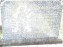 
Herbert SIPPEL, husband father,
died 3 July 1956 aged 54 years;
Lockrose Green Pastures Lutheran Cemetery, Laidley Shire
