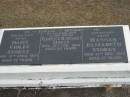 
siter Daisy Violet STOREY died 12 April 1971 aged 72 years;
wife sister Florence Margaret DAVIS died 13 Feb 1965 aged 60 years;
sister Hannah Elizabeth STOREY died 13 Dec 1963 aged 77 years;
Logan Village Cemetery, Beaudesert
